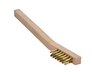 แปรงขัดลวดทองเหลืองจากผู้ส่งออกอินเดีย สำหรับทำความสะอาดโลหะอย่างปลอดภัยและตกแต่งพื้นผิว มีจำหน่ายในราคาที่ดี - Product Image 1