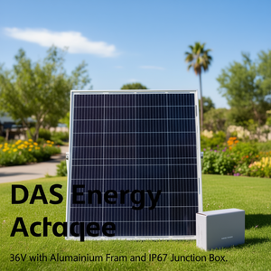 Panneau solaire monocristallin DAS Energy 380W 36V avec cadre en aluminium et boîte de jonction IP67 - Product Image 3