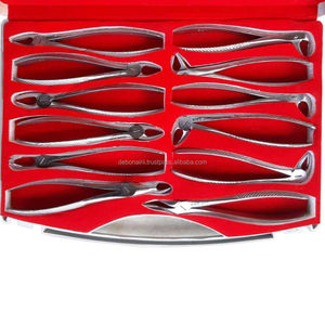 Instruments de chirurgie buccale, pinces dentaires manuelles réutilisables, jeu de fraises en carbure, outils d'extraction de qualité supérieure, garantie de 2 ans, hôpital - Product Image 5