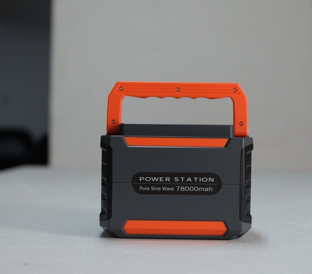 G3-300W Portable Power Station 78000mAh/288Wh Solar Generator Pure Sine Wave AC/DC/USB Output LED Display LED Light Wireless