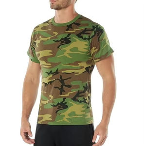 Camisetas Casuales de Manga Corta con Cuello Redondo, Cómodas, de Algodón con Estampado de Camuflaje Unisex de la Mejor Calidad, en Venta en Línea - Product Image 4