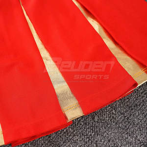 Ensemble d'uniformes de cheerleading personnalisables pour femmes, 100% polyester, respirant, léger, haute qualité, service OEM, best-seller - Product Image 6