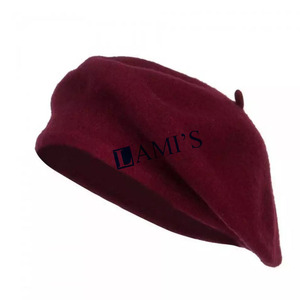 Wholesale <b>Beret</b> Hats for Women Comfortable Polyester and Wool Fashion Style New Model for Outdoor Use - Product Image 4