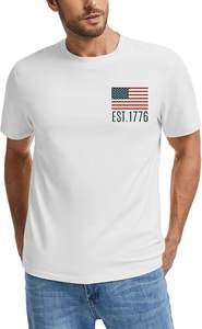 T-shirt unisexe 100% coton imprimé lavage à l'acide personnalisé Streetwear lourd avec motif de lettres pour hommes - Product Image 6