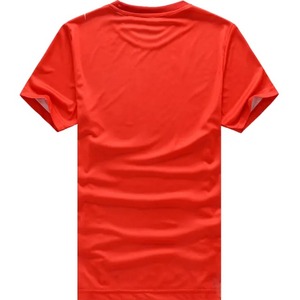 เสื้อยืดผ้าฝ้าย100% ระบายอากาศ150กรัมสำหรับผู้ชายทรงหลวมพอดีตัวพิมพ์ลายลูกเรือออกกำลังกายกระเป๋ากันยับ - Product Image 2