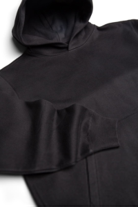 เสื้อฮู้ดสตรีทแวร์แบบมีซิป ทรงโอเวอร์ไซส์ สำหรับผู้ชาย รับสกรีนโลโก้ ปักลาย ผ้าฝ้าย 100% บริการ OEM ODM - Product Image 4