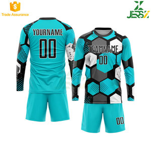 Uniformes de Fútbol Profesionales Unisex 100% Poliéster, Conjuntos Personalizados con Nombre de Equipo, Impresión por Transferencia de Calor, Logotipo Personalizado, Camisetas de Colores OEM - Product Image 2