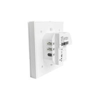 Sistema de Iluminación Inalámbrico Inteligente Zigbee 3.0 con Control Remoto, Interruptor de Pared Inteligente de 3 Canales y 6 Teclas, Regulador de Intensidad AC