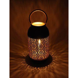Moroccan Style Cutwork Golden Metal Votive <b>Candle</b> <b>Holder</b> <b>Lantern</b> Iron Christmas Pillar <b>Holders</b> for Home Garden Party Decor - Product Image 2