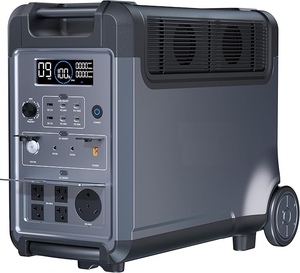 Top Brand New Portable Power Station, 3840Wh LiFePO4 Battery, 3600W Electric <b>Solar</b> <b>Generator</b> for Garage - Product Image 1
