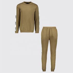 Ensemble de pantalons de survêtement et de sweat à capuche délavés pour hommes sweat à capuche zippé survêtement pour hommes sweat à capuche épais vierge deux pièces jambe large - Product Image 5