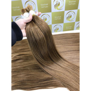 Cheveux humains vierges de qualité supérieure blancs de luxe vietnamiens pour les extensions bonestraight 60c usine de matières premières blondes - Product Image 3