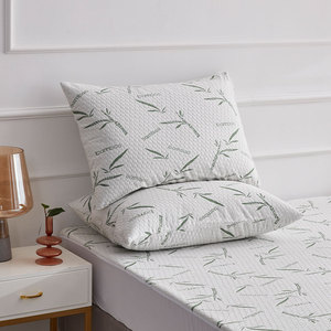 Funda de Almohada de Fibra de Bambú Impermeable, Tejida a Medida con Tela TPU, para Uso en Hogar, Hotel y Hospital - Product Image 2