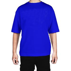 Men's Custom Oversized Boxy T-Shirt High Quality Cotton with Drop Shoulder Design and Plus Size Custom Quality Printing - Product Image 5