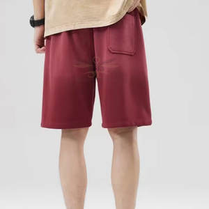 กางเกงขาสั้นสีจางแบบลำลองโลโก้ตามสั่ง - Product Image 2