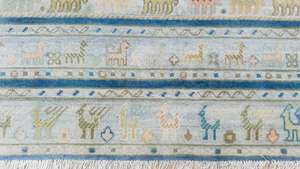 Alfombras Personalizadas de Lana Oushak Beige Mate, Tejidas a Mano, de Pelo Corto, Estilo Vintage, Antideslizantes, Lavables, para el Hogar - Product Image 2