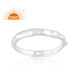 Anillo de Plata de Ley Fina de la Mejor Calidad, Joyería Personalizada para Mujer, Regalo para Ella, Fabricante de Joyería de Moda - Product Image 2