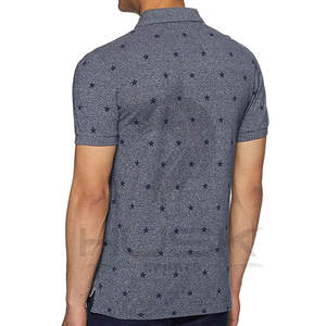 เสื้อโปโลผู้ชายแขนสั้นคอโปโลพิมพ์ลายโลโก้ออกแบบได้ตามต้องการ - Product Image 4