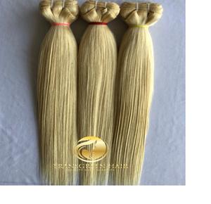 ผมบริสุทธิ์ของชาวอินเดีย100% ทอแบบคู่20 "#613ต่อผมมนุษย์แบบง่าย - Product Image 1