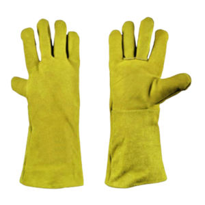 Gants de sécurité en cuir de vachette de qualité supérieure Gants de soudage industriels robustes et durables pour la protection - Product Image 3