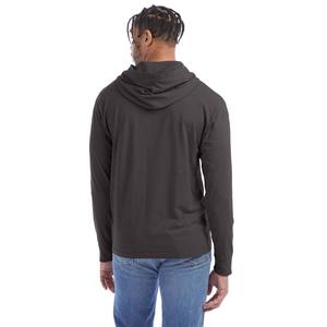 Sweat à capuche léger à manches longues respirant T-Shirt coton à manches longues femmes hommes sweat à capuche décontracté t-shirts - Product Image 3