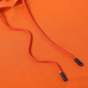 Meilleures ventes de sweats à capuche pour femmes Logo personnalisé 100% polaire en coton biologique Col à capuche écologique Position du logo avant - Product Image 4