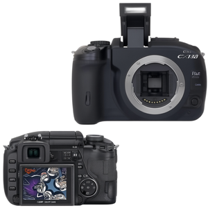 7.5MP Evolt E330 Digital SLR Camera Body Only High Resolution Professional Photography Device CMOS Sensor HD Feature Cheap Price - Product Image 1