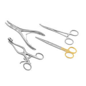 Juego quirúrgico Herramientas básicas de vendaje de cirugía menor Instrumentos médicos hechos de acero inoxidable 14 PCS Juego de cirugía para uso operativo - Product Image 3