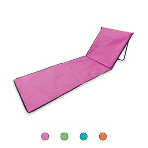 Materassino da Spiaggia Portatile Est con Schienale Regolabile 161x51 cm, Tappetino Galleggiante Multiuso - Product Image 1