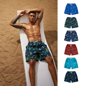 Pantalones cortos transpirables de verano 2023 para hombre, pantalones cortos de playa informales con logotipo gráfico impreso personalizado - Product Image 5