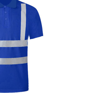 Ropa DE TRABAJO OEM Camiseta de seguridad de alta visibilidad de secado rápido con rayas reflectantes Trabajo Tráfico Construcción Alta visibilidad Durable - Product Image 6