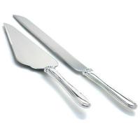 2 Brother's Collection Classic Eco-Friendly Lightweight Stainless Steel Cake Server Set High-Performance Cutting Edge Timeless