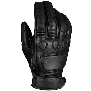 Guantes de carreras de dedos completos de cuero genuino de alta calidad, resistentes a la abrasión para motocicletas, ciclismo y esquí - Product Image 1