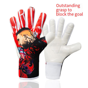 Gants de gardien de but professionnels antidérapants et résistants à l'usure, nouveau design avec PU respirant et caoutchouc de 4 mm d'épaisseur pour le sport - Product Image 5