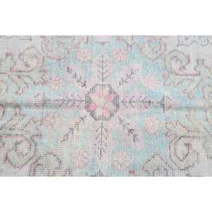 พรมวินเทจ ขนาด 4.3x6.8 ฟุต พรมสีชมพูไล่เฉด - Product Image 5