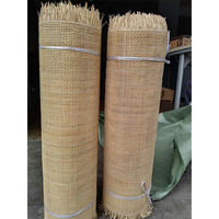 Rollo de cincha de caña de malla de ratán tejido natural precio al por mayor comprar cincha de caña de ratán hecha en Vietnam