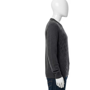 Pull en tricot d'ordinateur à séchage rapide, tissu en polyester doux, respirant, chaud, décontracté, pour hommes et femmes, à porter en automne et en hiver - Product Image 3