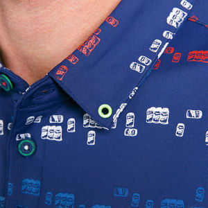 Camisa de golf para hombre de alta calidad al por mayor, diseño personalizado, solapa bordada, informal, elegante, patrón sólido, manga larga comprimida - Product Image 5