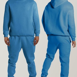 Unisex Custom Olive Green <b>Jogger</b> Sets <b>Men's</b> Women's Active Wear Printed Drop Shoulder <b>Loose</b> <b>Fit</b> Fitted Bottom Sports Outwear - Product Image 3