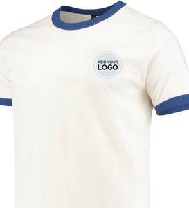 เสื้อยืดริงเกอร์ผ้าคอตตอนสี50%/โพลีเอสเตอร์50% - Product Image 6