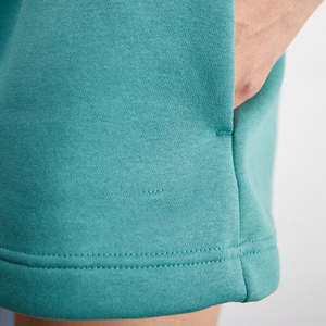 Pantalones cortos de chándal de algodón 220g de alta calidad personalizados Color sólido Diseño OEM Ropa de mujer informal Pantalones cortos de mujer Cintura elástica - Product Image 6