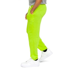 Pantalones Deportivos Casuales y Elegantes para Hombre, Pantalones Jogger Verde Brillante de Moda para Ropa Deportiva, Gimnasio, Entrenamiento, Fitness y Uso Diario - Product Image 3