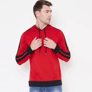 Dernier prix sweat à capuche pour homme oversize en polaire nouveauté sweat à capuche pour homme écologique basique en coton mélangé sweat à capuche au design unique - Product Image 5