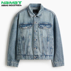 แจ็คเก็ตยีนส์คลาสสิกแบบยูนิเซ็กส์  ความหนาปานกลาง  เสื้อคลุมแฟชั่นสตรีทแวร์  ดีไซน์ทันสมัยสีน้ำเงิน  สไตล์โมเดิร์น  สำหรับฤดูหนาว - Product Image 1