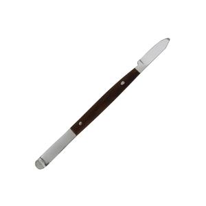 Hoja de acero inoxidable de alta calidad, cuchillo de encerado de laboratorio Dental, herramienta de laboratorio Dental de mezcla de alginato de potencia Manual con mango de madera por Fs - Product Image 3