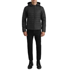 Veste matelassée pour homme personnalisée, épaisse, matelassée, d'hiver, chaude, imperméable, à capuche, mode décontractée, veste oversize, par HI 2026 - Product Image 4