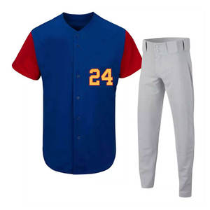Jersey de béisbol personalizado de diseño profesional y conjunto corto uniforme de béisbol de secado rápido de buena calidad - Product Image 5