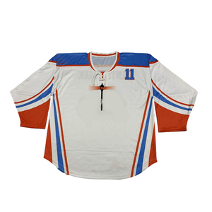 Nouveauté 2025, maillot de hockey sur glace personnalisé avec le nom de l'équipe, vêtements de sport, logo personnalisé brodé, respirant, 100% polyester, fabriqué au Pakistan - Product Image 2
