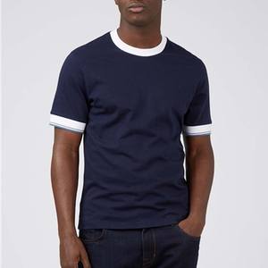 100% camisetas de algodón peinado de colores contrastantes - Product Image 3