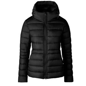 Veste bomber matelassée de style streetwear de haute qualité avec logo personnalisé OEM, pour homme et femme, à capuche, col montant, en nylon, couleur personnalisée, pour l'hiver - Product Image 1